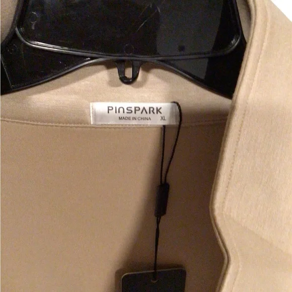 PINSPARK 2 Piece Set Long Sleeve Tracksuit Joggers Sets Half Zip Sweatsuit XL - Picture 2 of 5